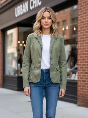 Field Collection by Fox army green jacket size 2